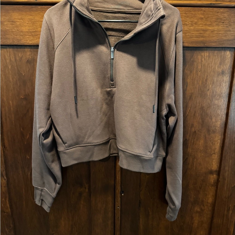 All in Motion Brown Hoodie Sweatshirt